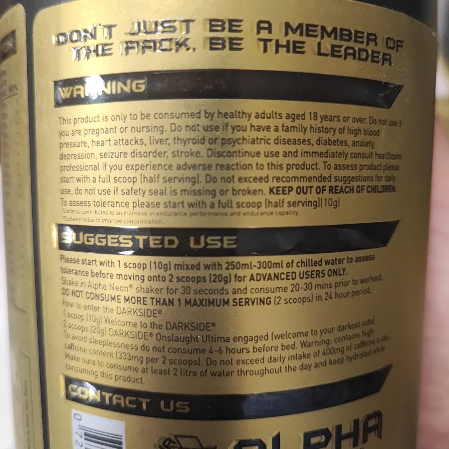 DARKSIDE® ONSLAUGHT ULTIMA™ Alpha Neon