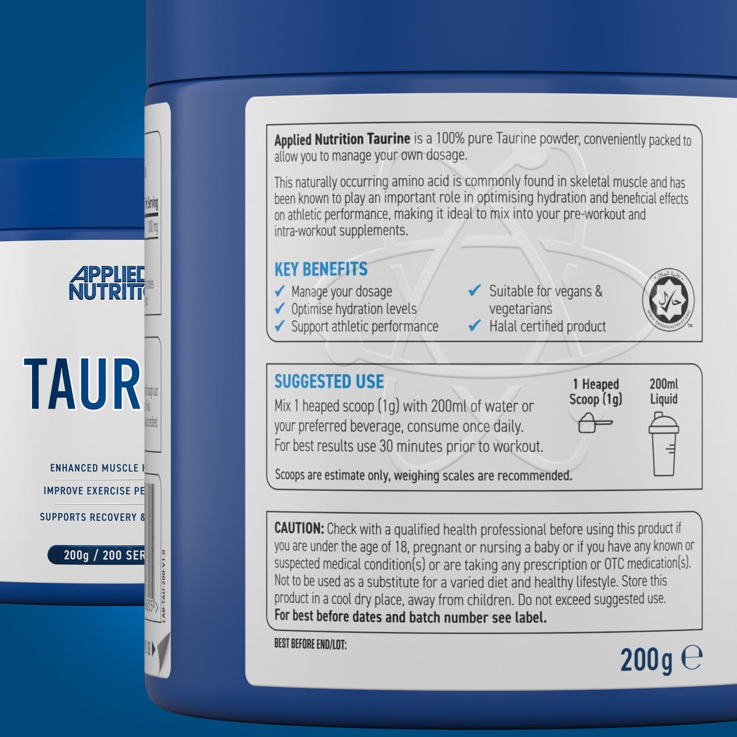 Applied Nutrition - Taurine 200g