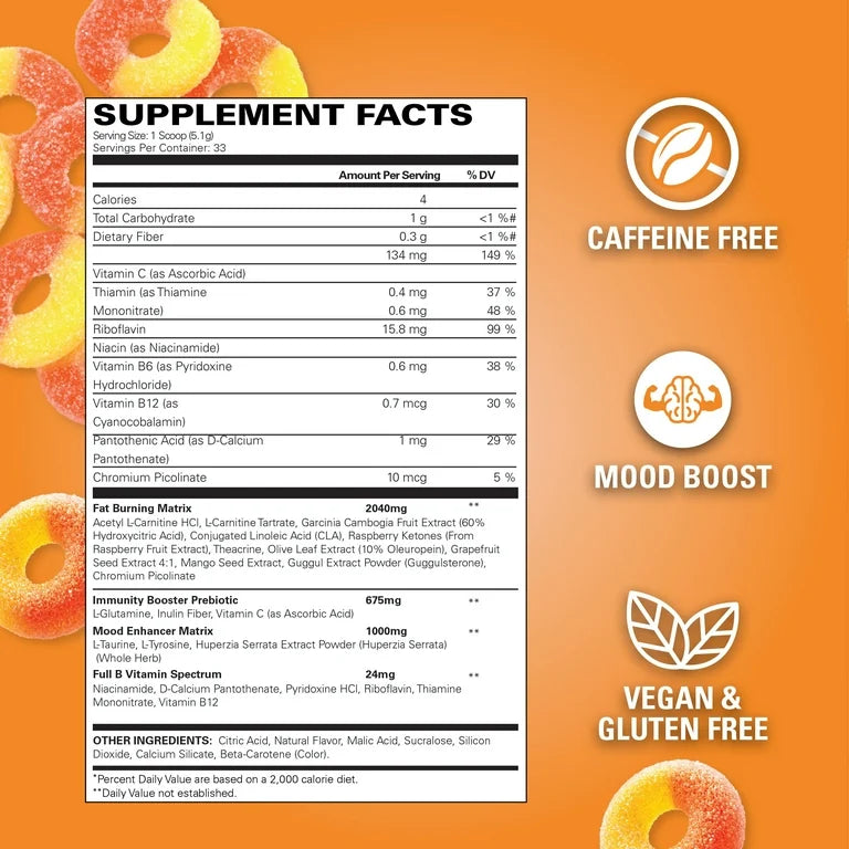 EHP - OXYSHRED ZERO CAFFEINE