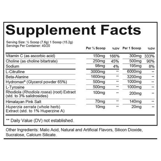 Redcon1 Total War Pump