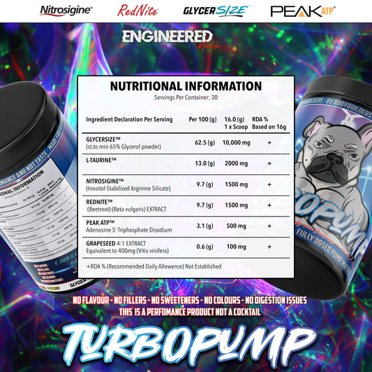 Engineered Muscle - Turbopump Non Stim