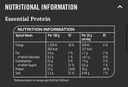 Reflex Nutrition Essential Protein