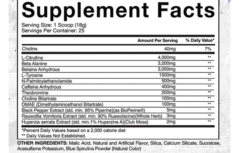Gaspari Nutrition SuperPump Agression