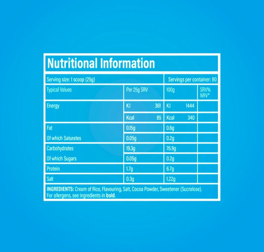 TBJP - CREAM OF RICE 2KG