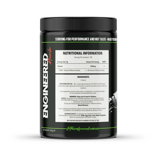Engineered muscle Glycine