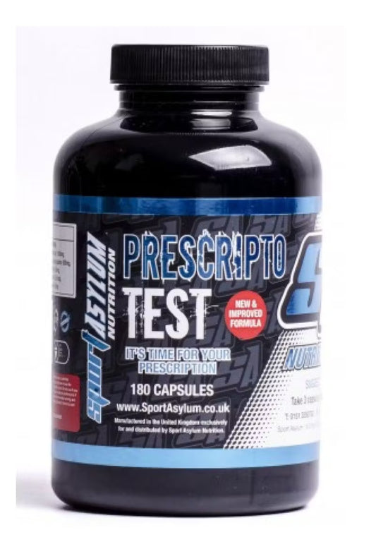 Sports asylum prescripto test 180 caps