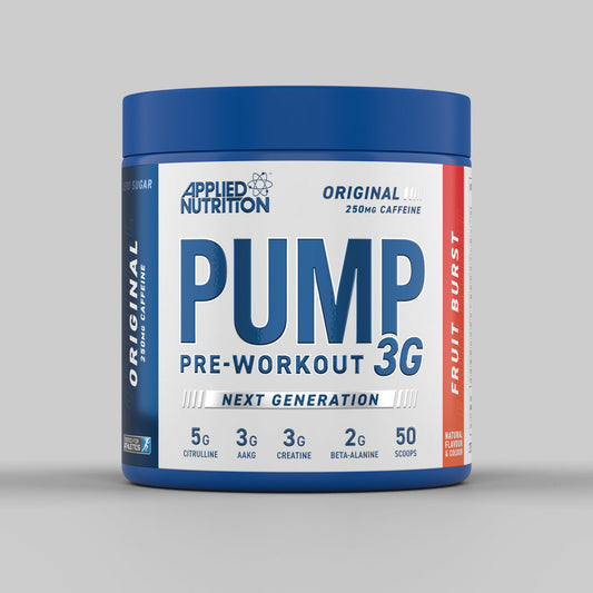 PUMP 3G PRE-WORKOUT 375G (WITH CAFFEINE)