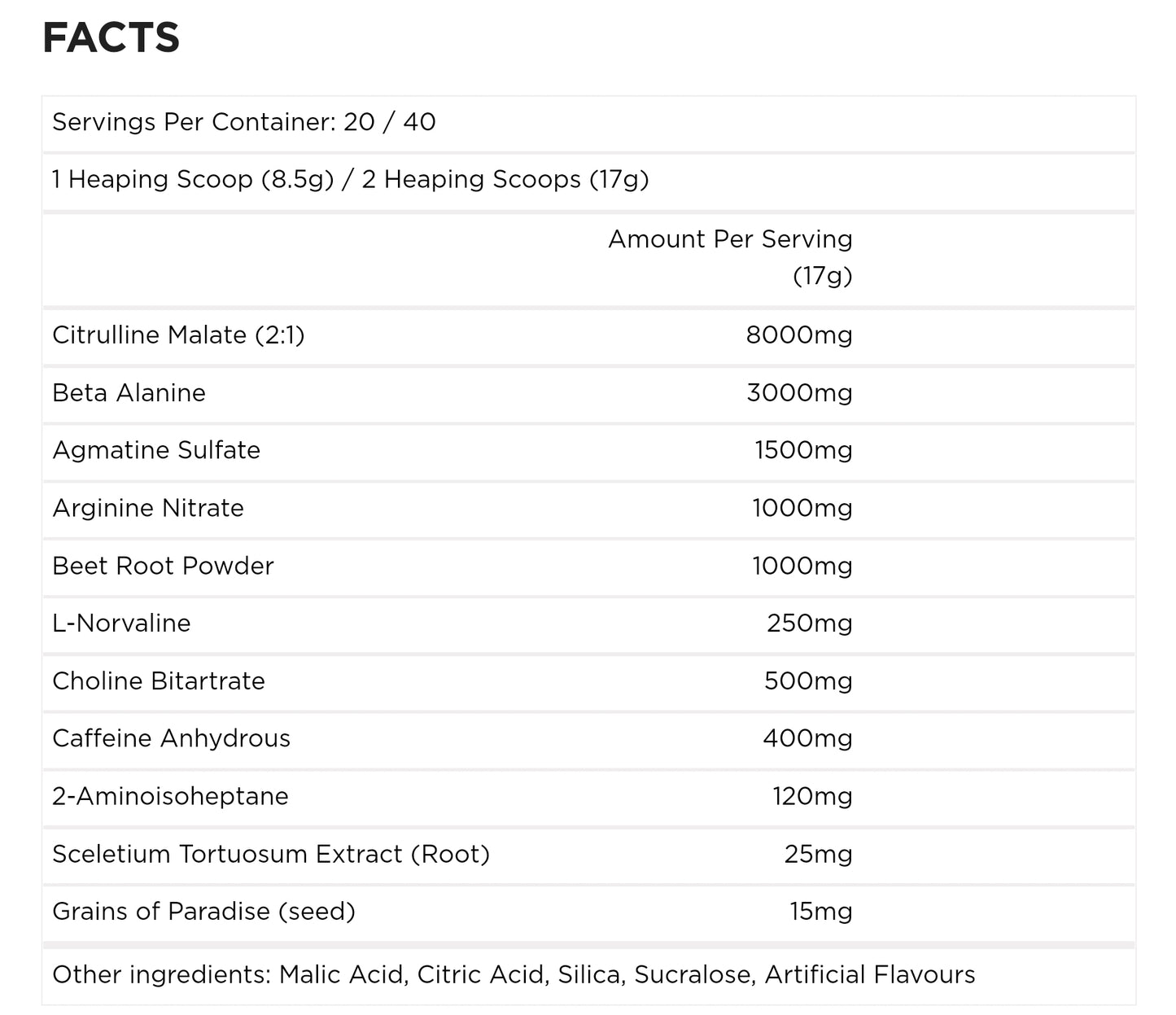 Dark Labs Crack 40 Servings
