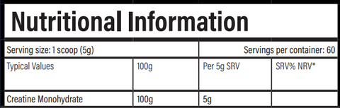 CREATINE - 300 G