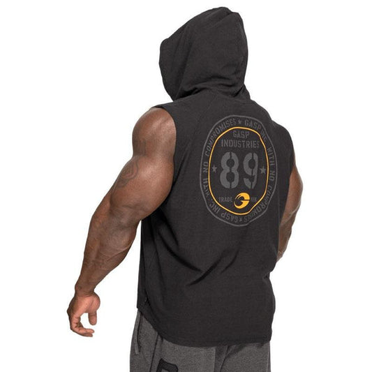 GASP Thermal SL Hoodie - Washed Black