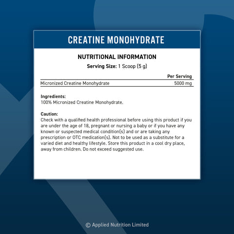 Applied Nutrition - CREATINE MONOHYDRATE