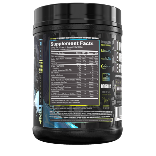 Ryse GODZILLA PRE-WORKOUT