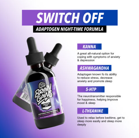 Switch Off Adaptogenic Night-time Formula tincture