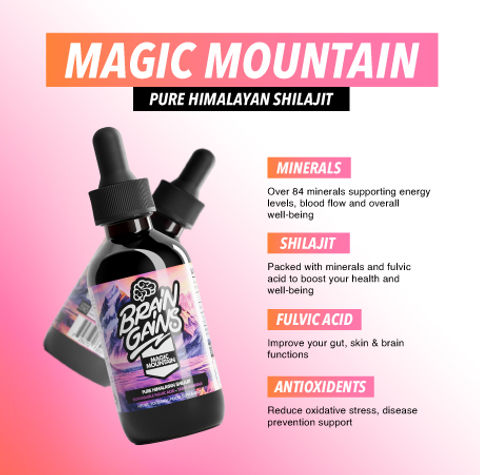 Magic Mountain | Pure Himalayan Shilajit Tincture