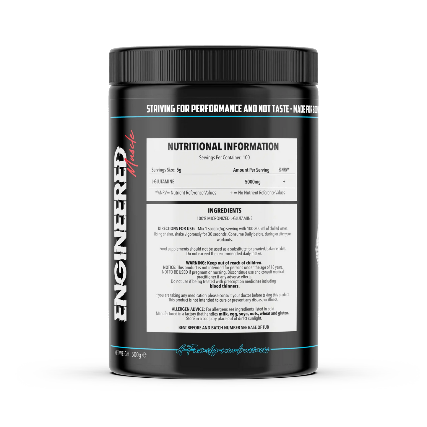 Engineered Muscle - Glutamine