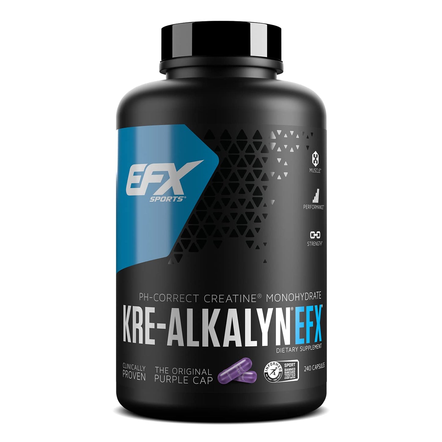 EFX Kre - Alkalyn 240 capsules