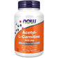 NOW Foods Acetyl-L Carnitine 500 mg 100 Veg Capsules