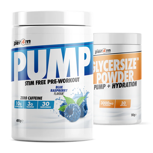 PER4M PUMP – Stim-Free Pre-Workout with Glycersize