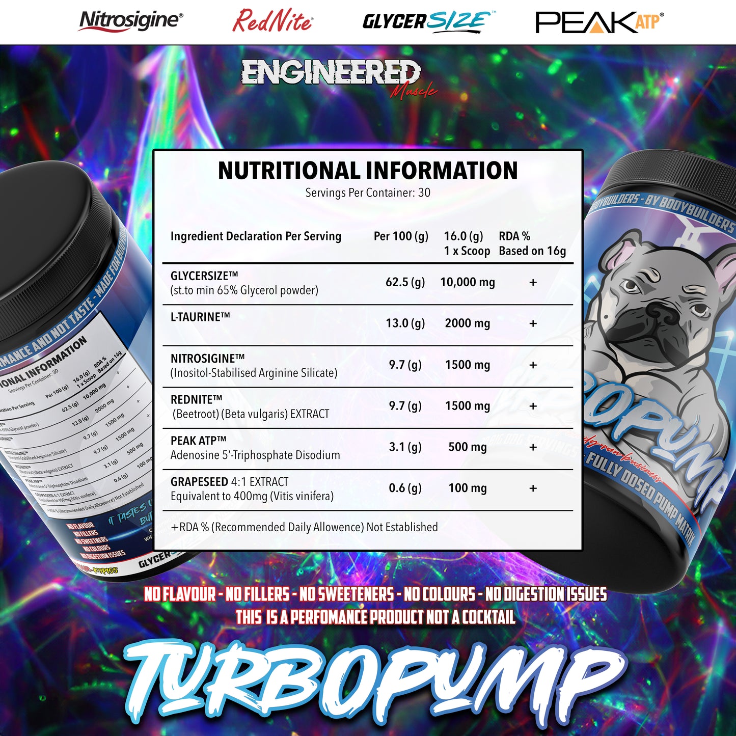 Engineered Muscle Turbopump Non Stim