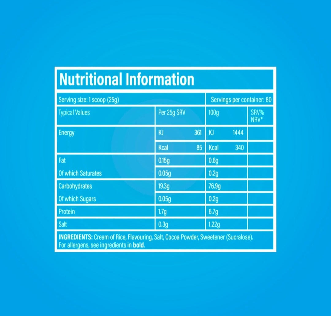 TBJP - CREAM OF RICE 2KG