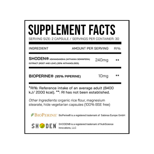 Ashwagandha Shoden DNA Sports