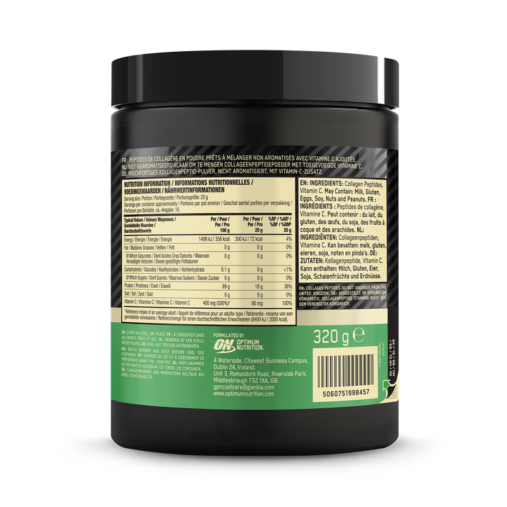 Optimum Nutrition Collagen Unflavoured 320g
