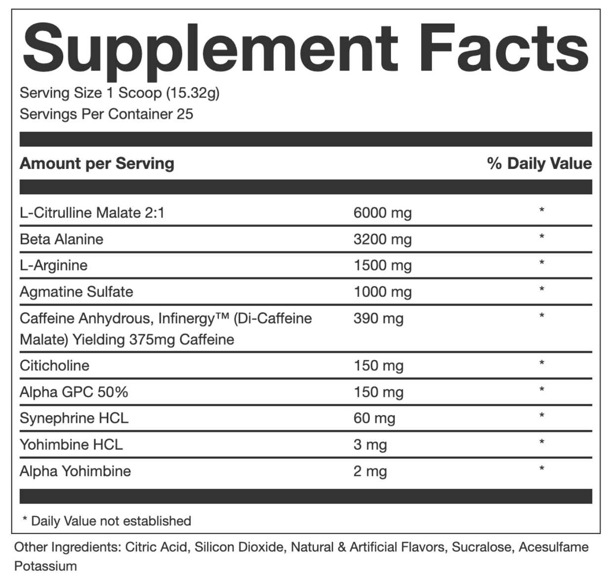 GoobU Exposed pre workout