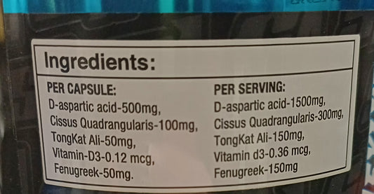 Sports asylum prescripto test 180 caps