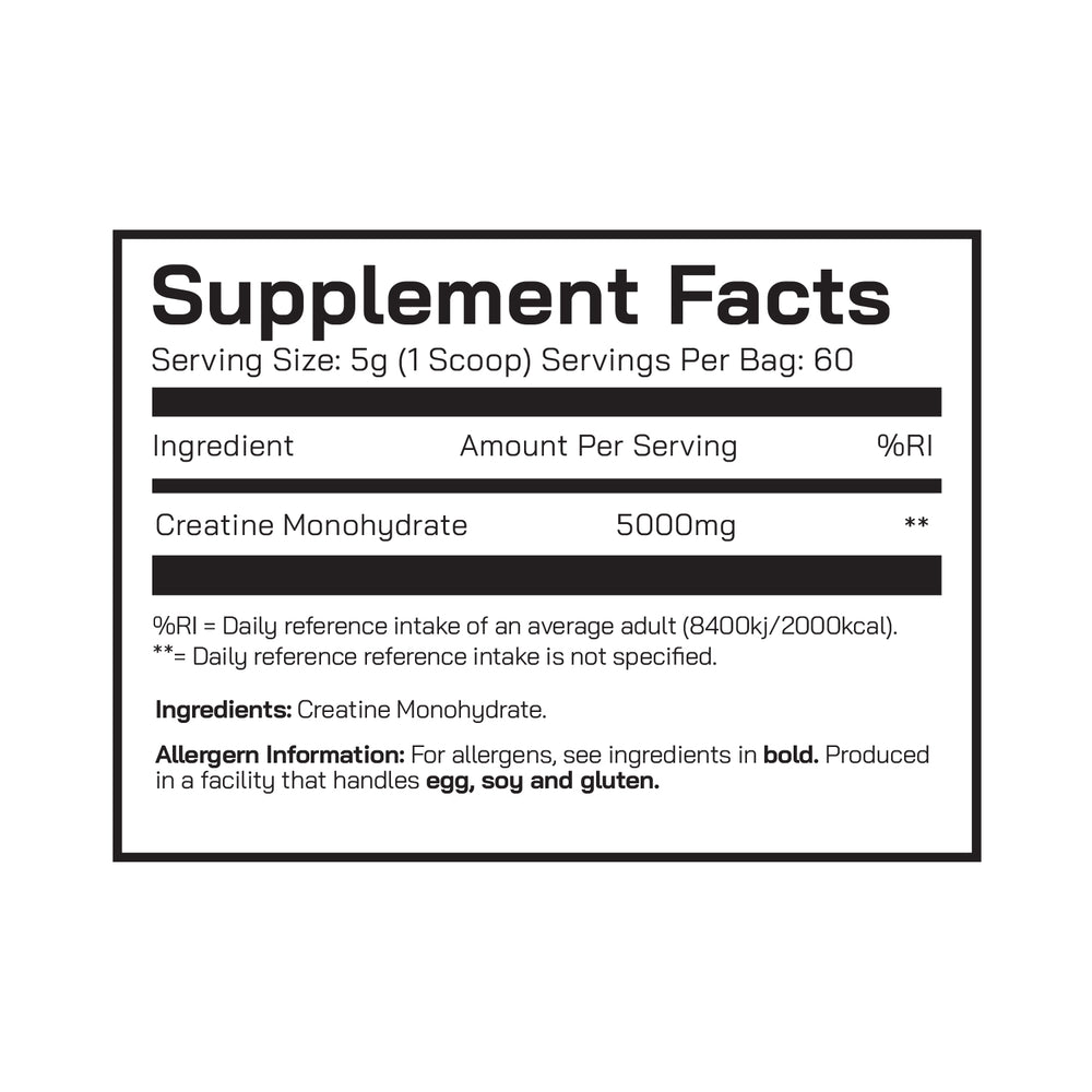 DNA Creatine Monohydrate 50 servings