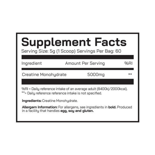 DNA Creatine Monohydrate 50 servings