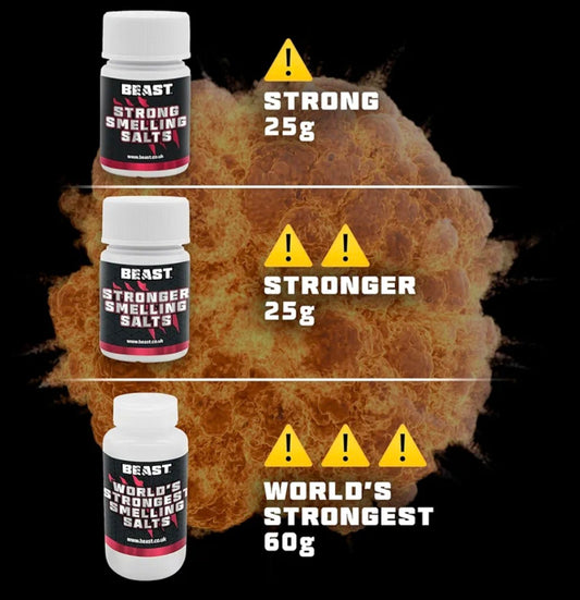 Alpha Designs Beast Strong/stronger/worlds strongest Smelling Salts