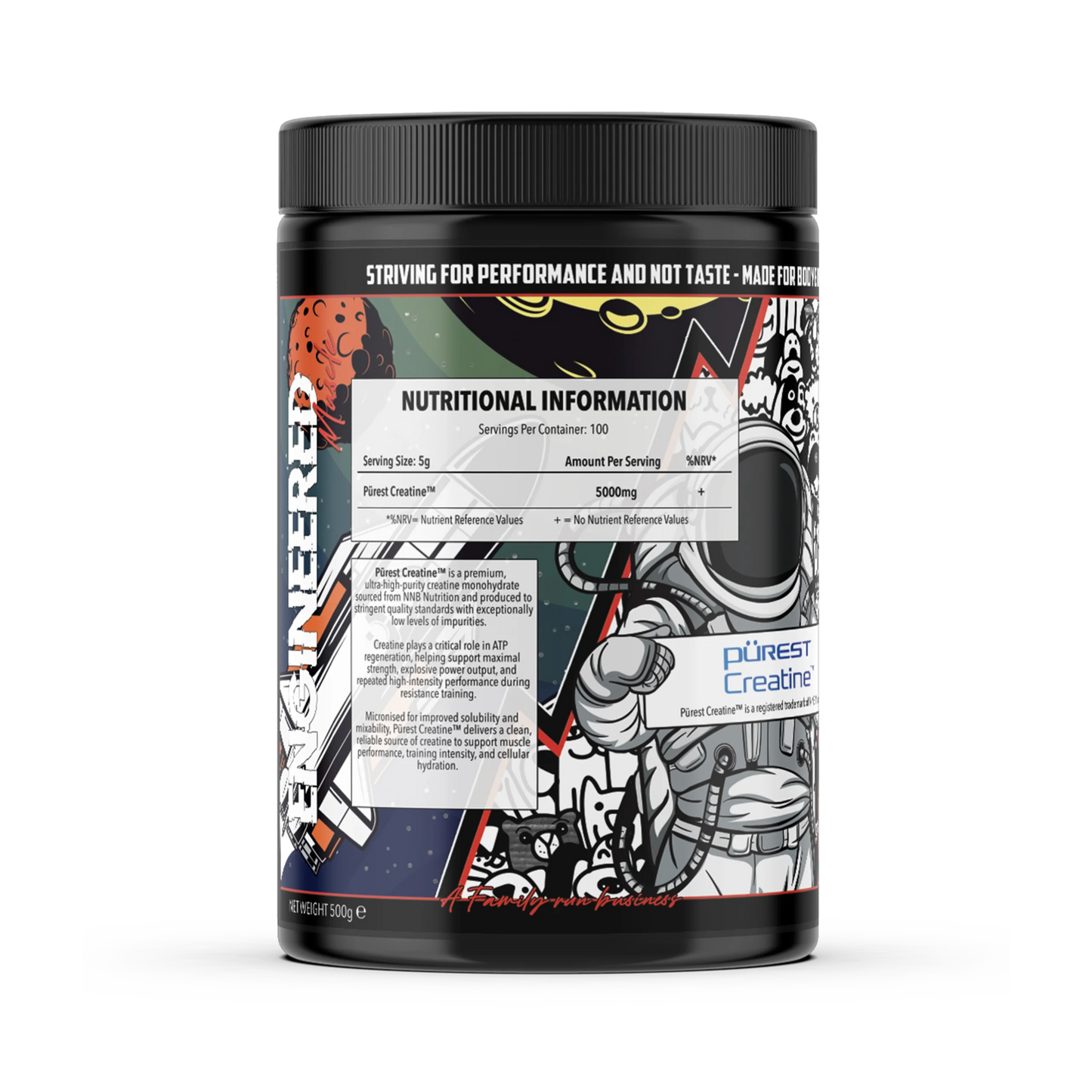 Engineered muscle purest creatine 100 servings