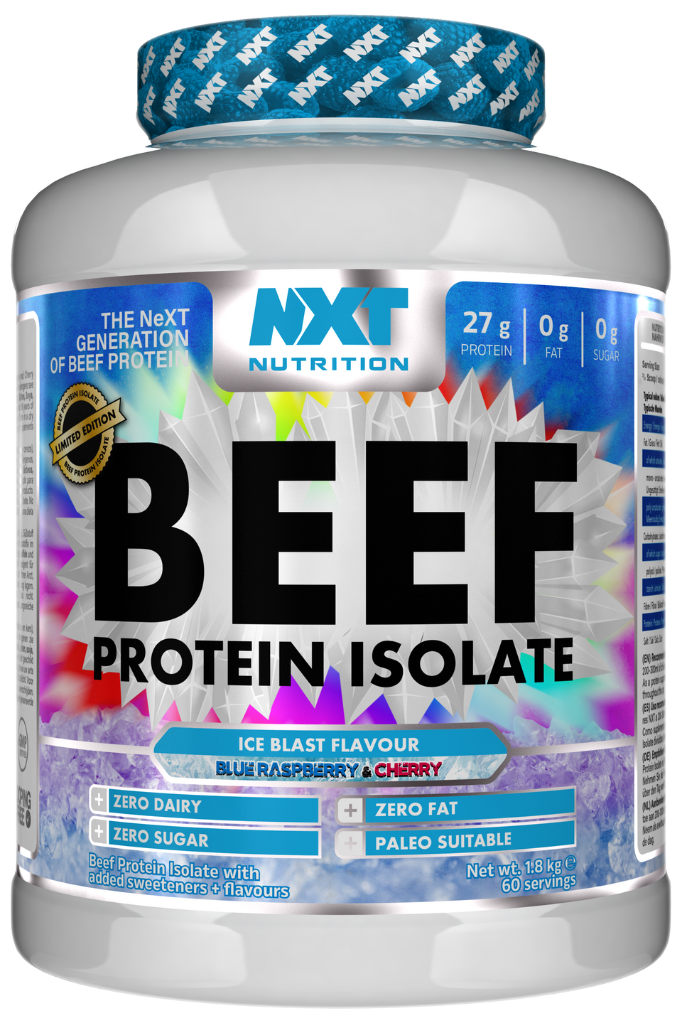 Nxt Beef Isolate 1.8kg