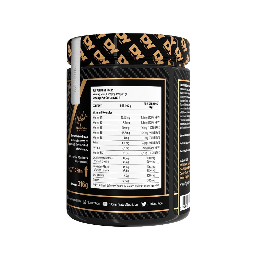 DY Nutrition

The Creatine 316g, 40 Servings