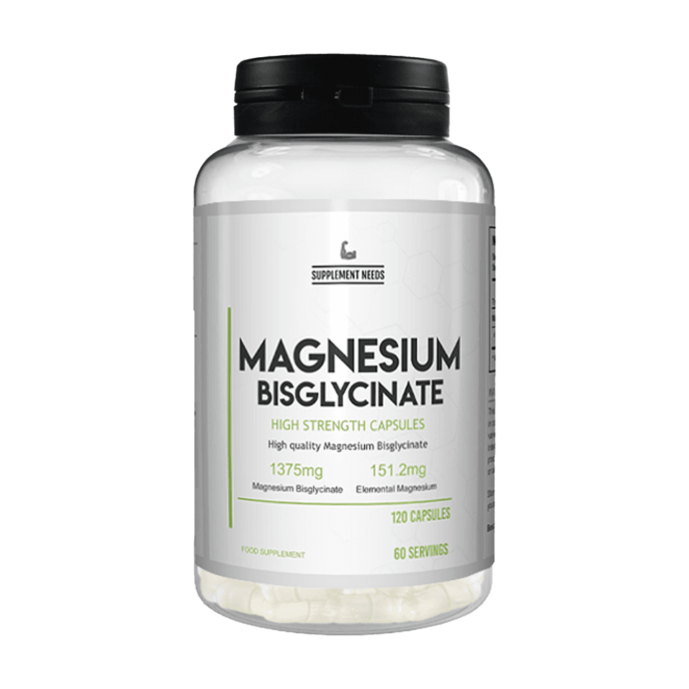 Magnesium Bisglycinate High Strength Fitness Inc