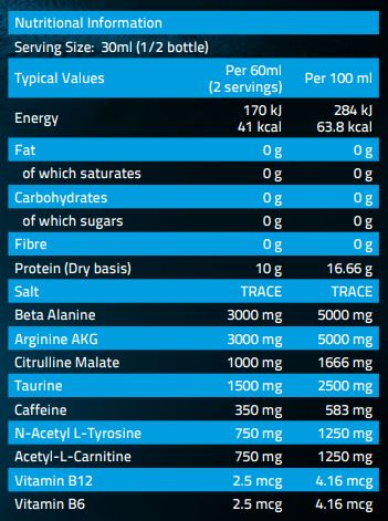 TNT Nuclear Shots - Pre Workout Energy Drink